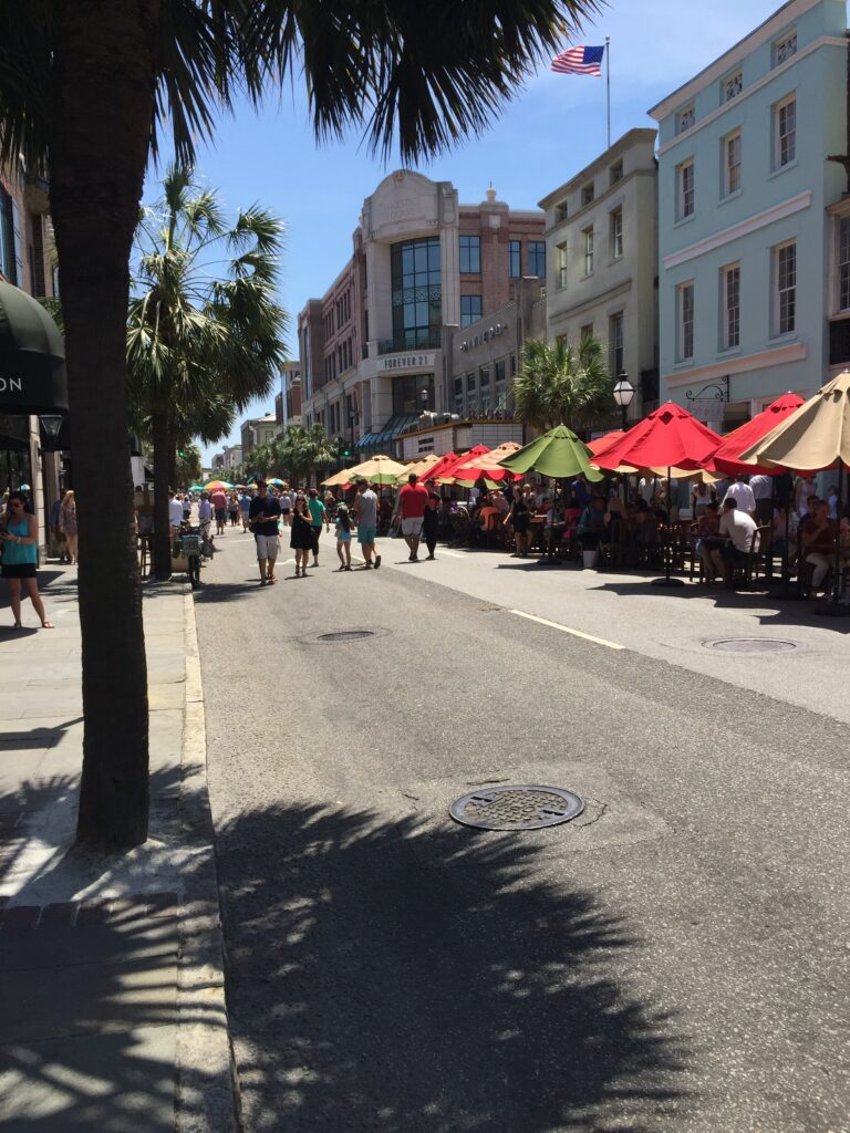 2nd Sunday Event in downtown historic Charleston on King Street