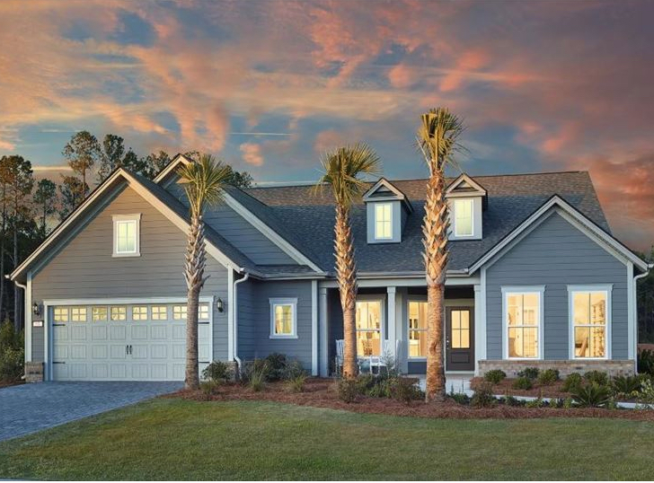 A model home in a 55+ community.