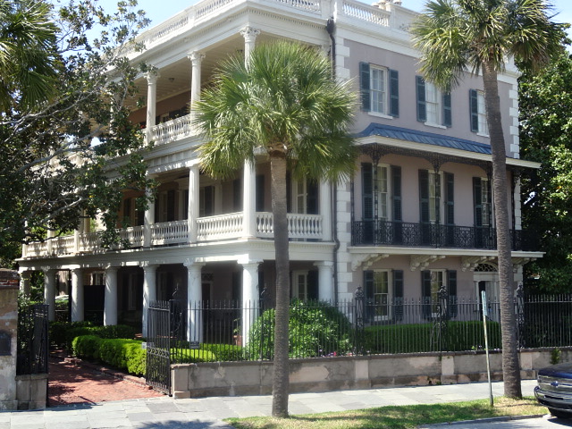 Edmoundson-Alston House On the Battery in the South of Broad neighborhood.