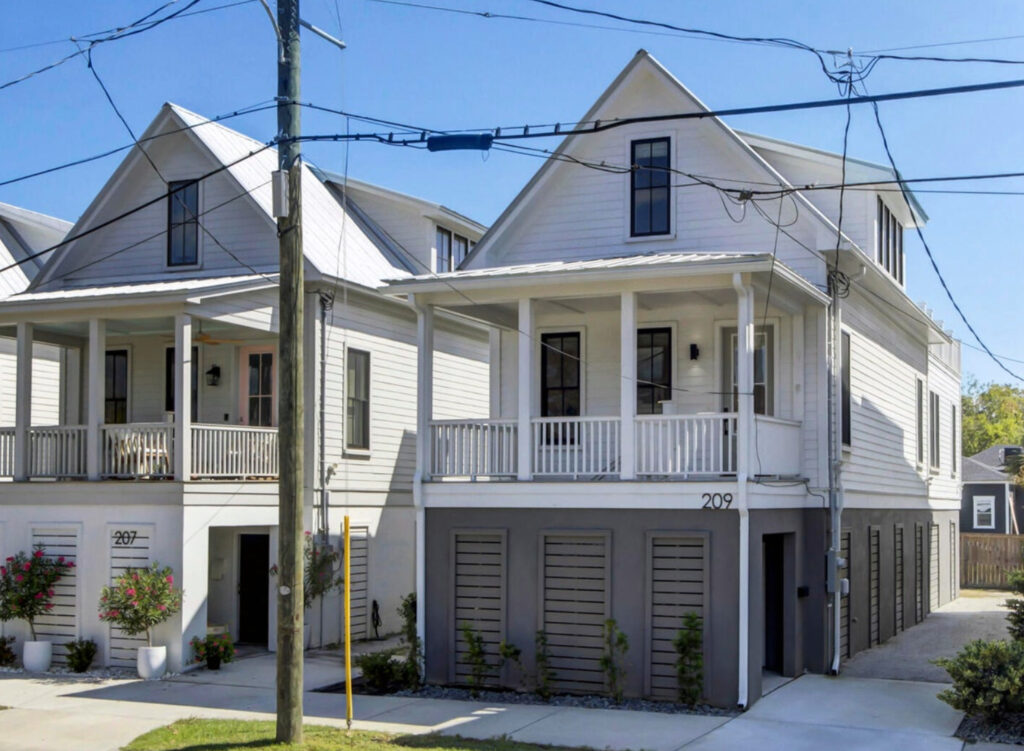 Infill construction in the Westside neighborhood of Charleston