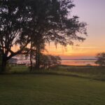 Sunset over Wadmalaw Island Sound