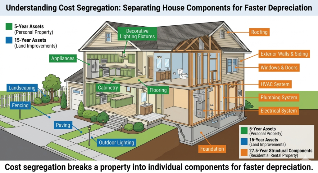 Cost segregation tax strategy for Charleston rental property investors
