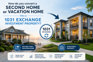 Convert a Second Home or Vacation Home