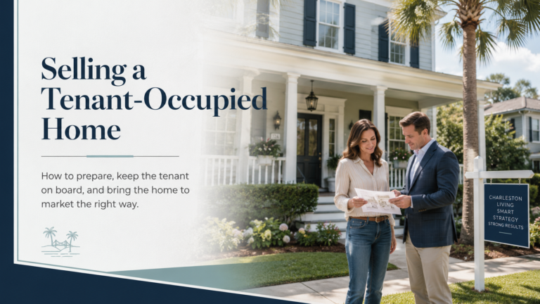 Selling a Tenant-Occupied Home in Charleston, SC